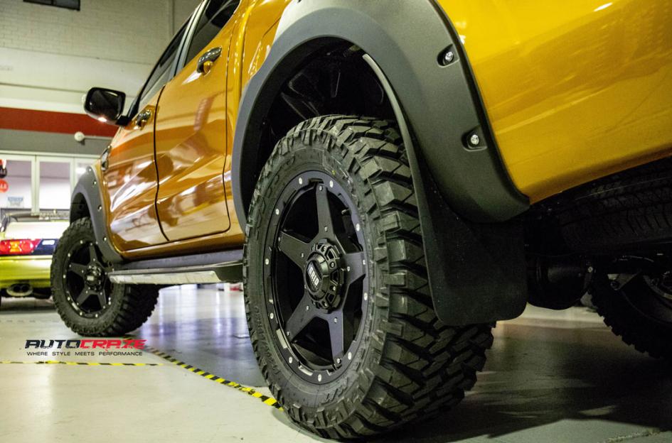 FORD RANGER GD04 MATTE BLACK